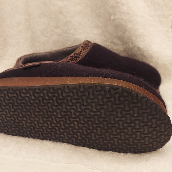 L.L.Bean Wool Clogs Black 7 - Picture 3 of 9